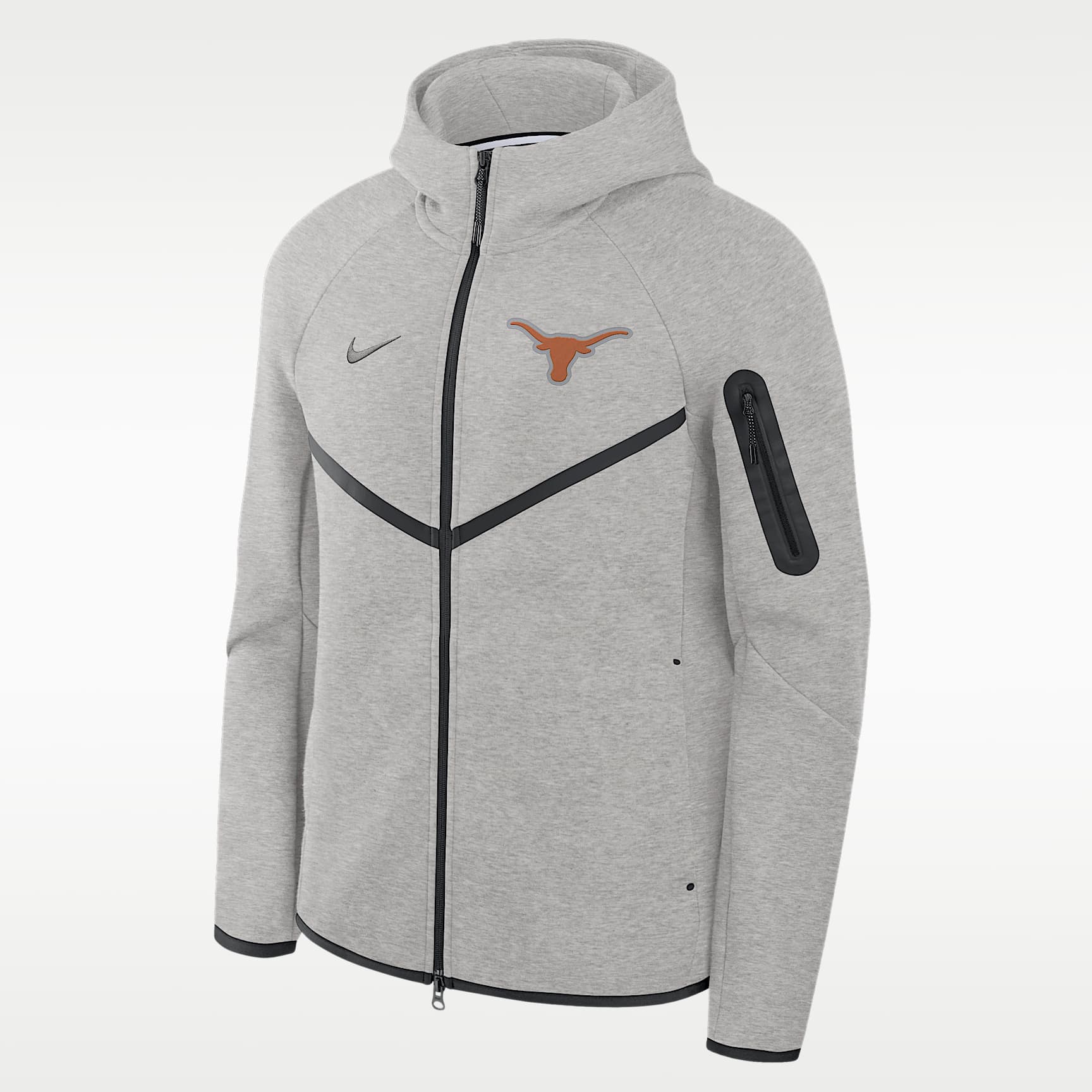 Texas Tech Fleece Windrunner Men's Nike College Full-Zip Hooded